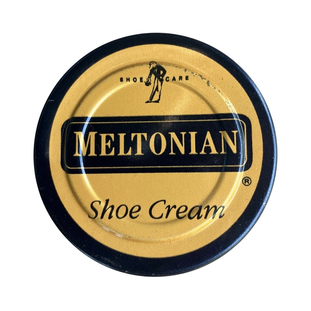 Vintage Meltonian Shoe Cream #160 Lilac Purple Polish Jar Rare Discontinued NOS - Picture 3 of 7